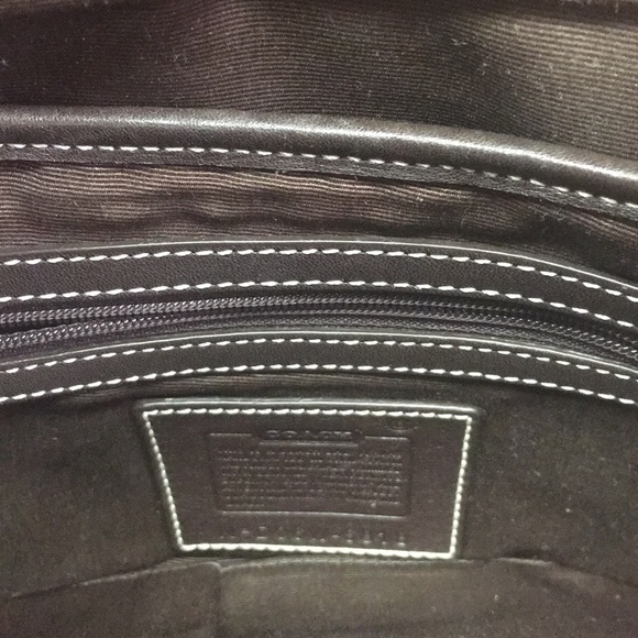 Coach purse: Red /Brown  W/silver accent D06W-6818 - Picture 6 of 8